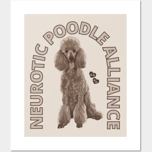 Neurotic Poodle Alliance Posters and Art